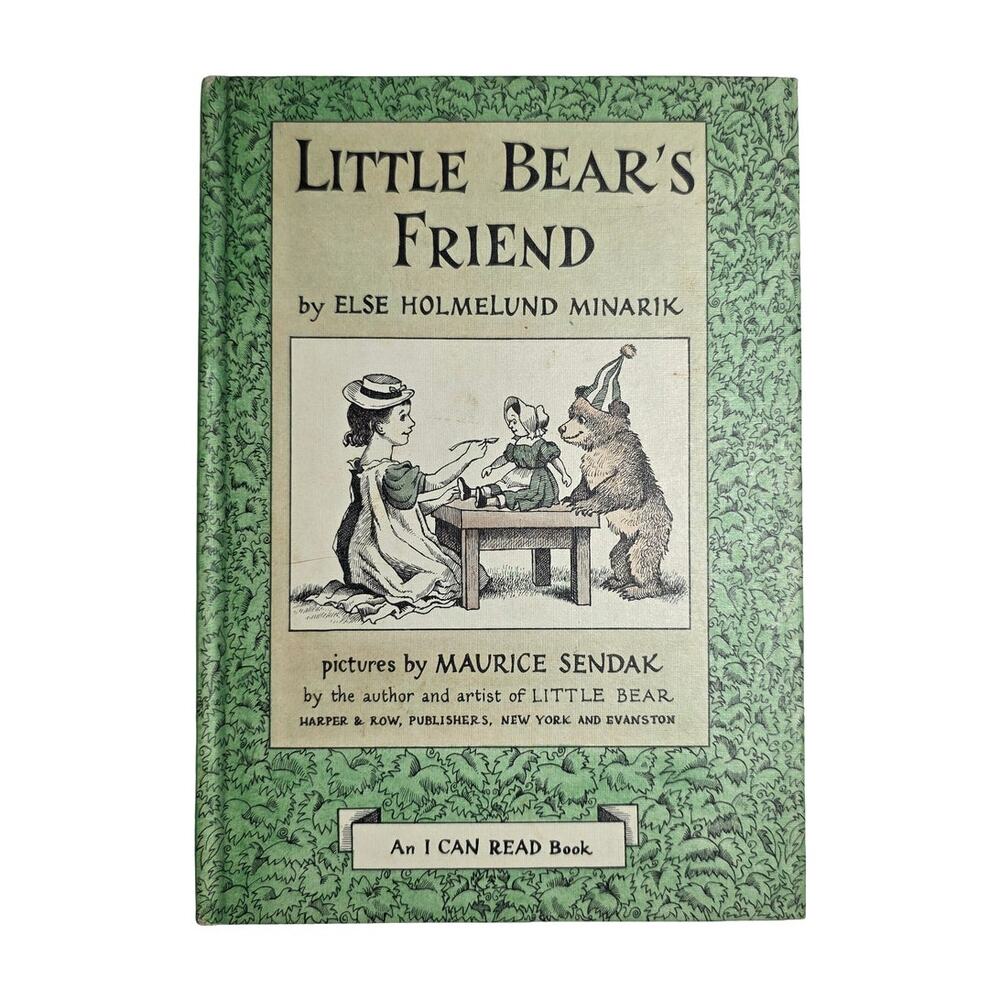 Vintage 1960 Little Bear's Friend, An I Can Read Book, Else Holmelund Minarik